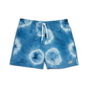 BATHER BLUE NE-MAKI SHIBORI SWIM TRUNK LARGE NWT